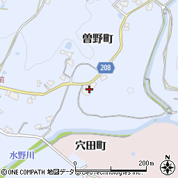愛知県瀬戸市曽野町281周辺の地図