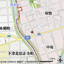 愛知県一宮市丹陽町五日市場屋敷170周辺の地図