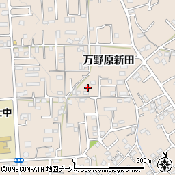 静岡県富士宮市万野原新田4050周辺の地図