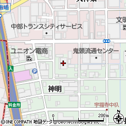 エディオンメテオ北名古屋店周辺の地図