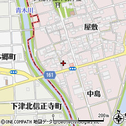 愛知県一宮市丹陽町五日市場屋敷175周辺の地図