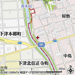愛知県一宮市丹陽町五日市場屋敷155周辺の地図