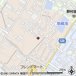 滋賀県彦根市地蔵町36-20周辺の地図