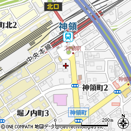 愛知県春日井市神領町2丁目23-14周辺の地図