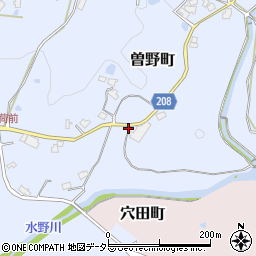 愛知県瀬戸市曽野町300周辺の地図