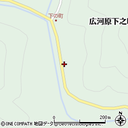 京都府京都市左京区広河原下之町329周辺の地図