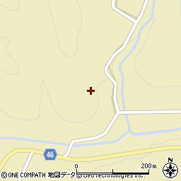 長野県下伊那郡根羽村2843周辺の地図