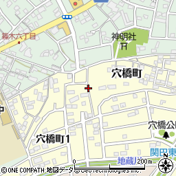 〒486-0853 愛知県春日井市穴橋町の地図
