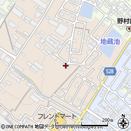 滋賀県彦根市地蔵町36-19周辺の地図