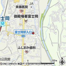 静岡県御殿場市中山451周辺の地図