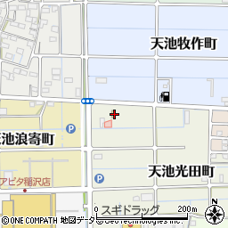 山田内科呼吸器科周辺の地図