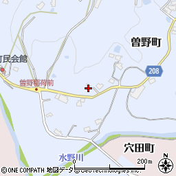 愛知県瀬戸市曽野町719周辺の地図