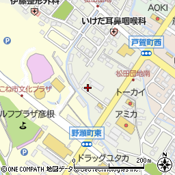 滋賀県彦根市西今町963-11周辺の地図