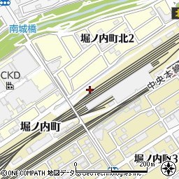 愛知県春日井市堀ノ内町980周辺の地図