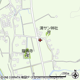 二子公民館周辺の地図