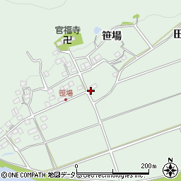 京都府福知山市笹場204周辺の地図