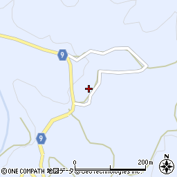 島根県安来市伯太町草野416周辺の地図