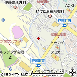 滋賀県彦根市西今町962周辺の地図