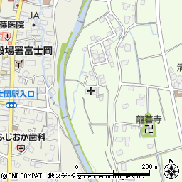 静岡県御殿場市二子405周辺の地図