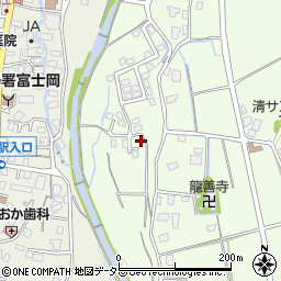 静岡県御殿場市二子403周辺の地図
