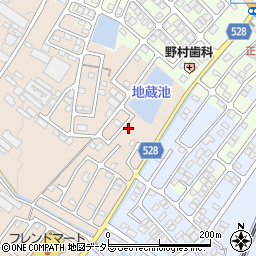滋賀県彦根市地蔵町1-5周辺の地図