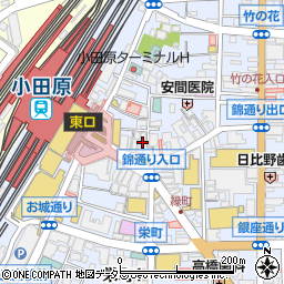仙次郎　小田原店周辺の地図