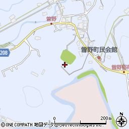 愛知県瀬戸市曽野町860周辺の地図