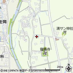 静岡県御殿場市二子299周辺の地図