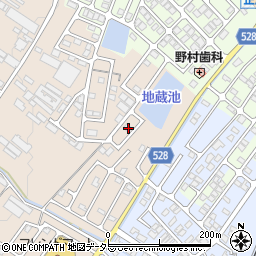 滋賀県彦根市地蔵町1-11周辺の地図