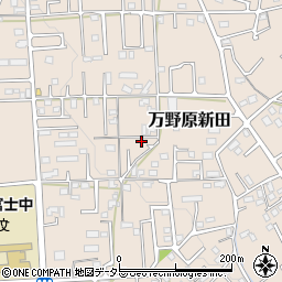 静岡県富士宮市万野原新田4049周辺の地図