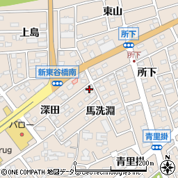 愛知県名古屋市守山区上志段味馬洗淵855周辺の地図