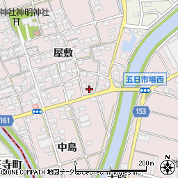 愛知県一宮市丹陽町五日市場屋敷215周辺の地図