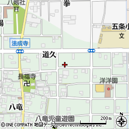 愛知県北名古屋市法成寺道久115周辺の地図