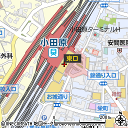 みずほ銀行ラスカ小田原 ＡＴＭ周辺の地図