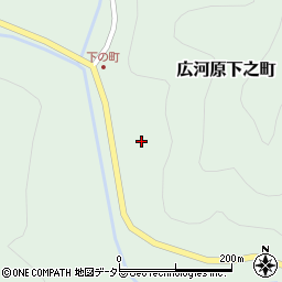 京都府京都市左京区広河原下之町359周辺の地図