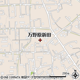 静岡県富士宮市万野原新田4027周辺の地図