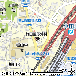 クリスチャンセンター　小田原周辺の地図