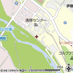 滋賀県彦根市野瀬町348周辺の地図