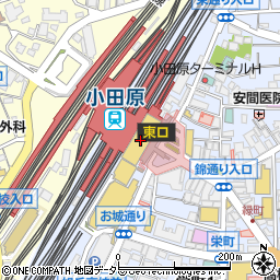ＪＲ東日本クロスステーション駅弁屋和　ラスカ小田原周辺の地図