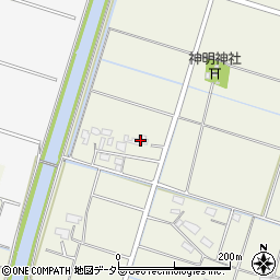 岐阜県羽島市桑原町午南315周辺の地図