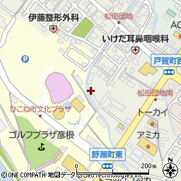 滋賀県彦根市西今町969-3周辺の地図