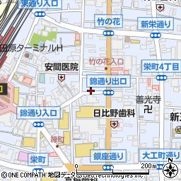 神奈川県小田原市栄町2丁目周辺の地図