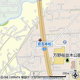 静岡県富士宮市万野原新田4079-4周辺の地図