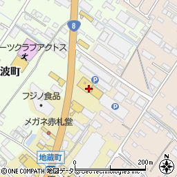 泰豊・彦根サウス店周辺の地図