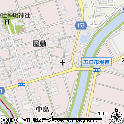 愛知県一宮市丹陽町五日市場屋敷218周辺の地図
