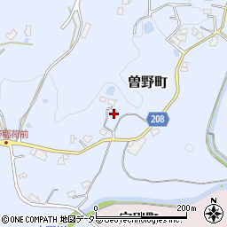 愛知県瀬戸市曽野町707周辺の地図