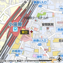 タリーズコーヒー 小田原トザンイースト店周辺の地図