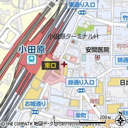 目利きの銀次 小田原東口駅前店周辺の地図