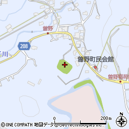 愛知県瀬戸市曽野町816周辺の地図