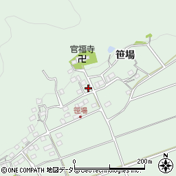 京都府福知山市田野110周辺の地図